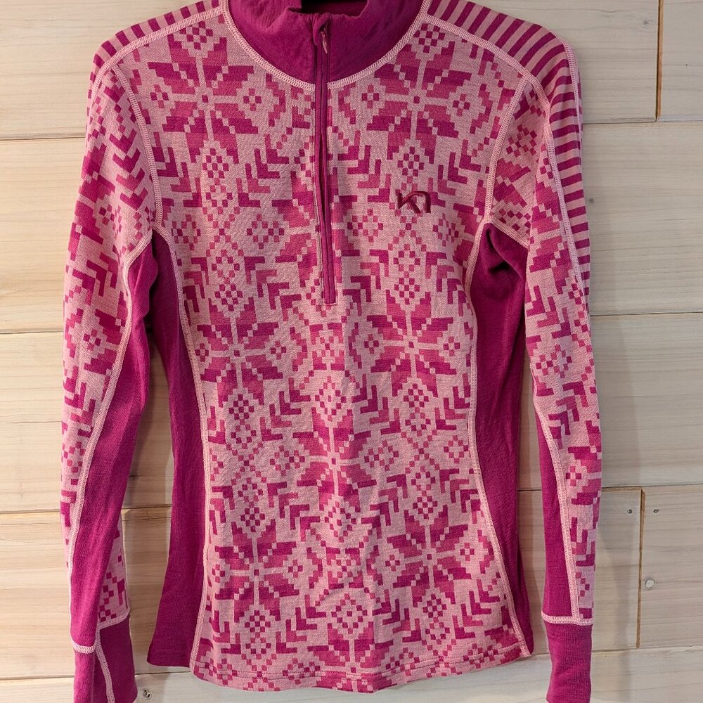 Kari Traa  Else Wool Half Zip Base Layer Top - Women's